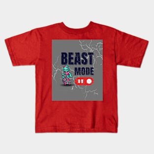 Beast Mode On Kids T-Shirt